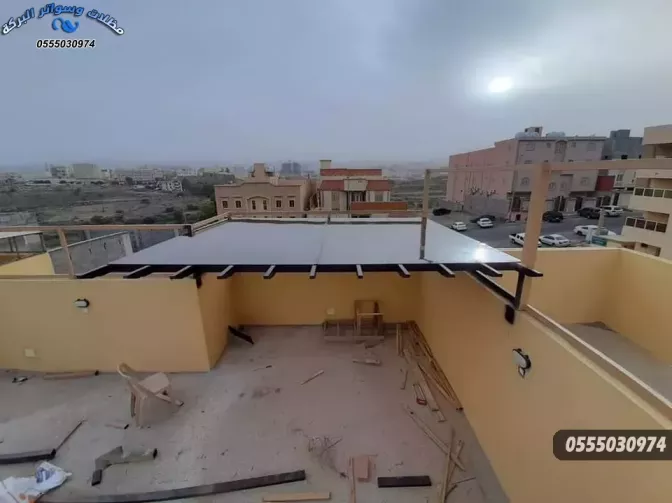 ديكورات مظلات جلسات خارجية