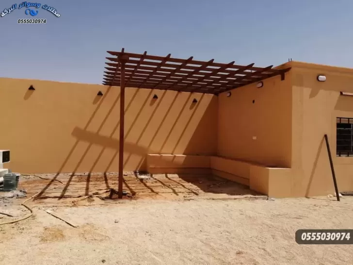 مظلات العريجاء سواتر وبرجولات العريجا هناجر العريجاء