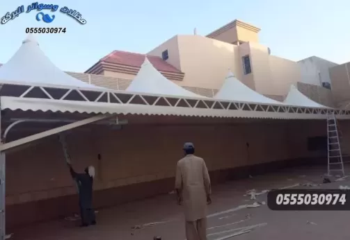 مظلة خارجية للسيارات والاحواش تخفيضات 20٪ للعملاء المميزين