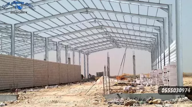 مظلات هناجر معارض السيارات هناجر مخازن البضائع وقصور الافراح